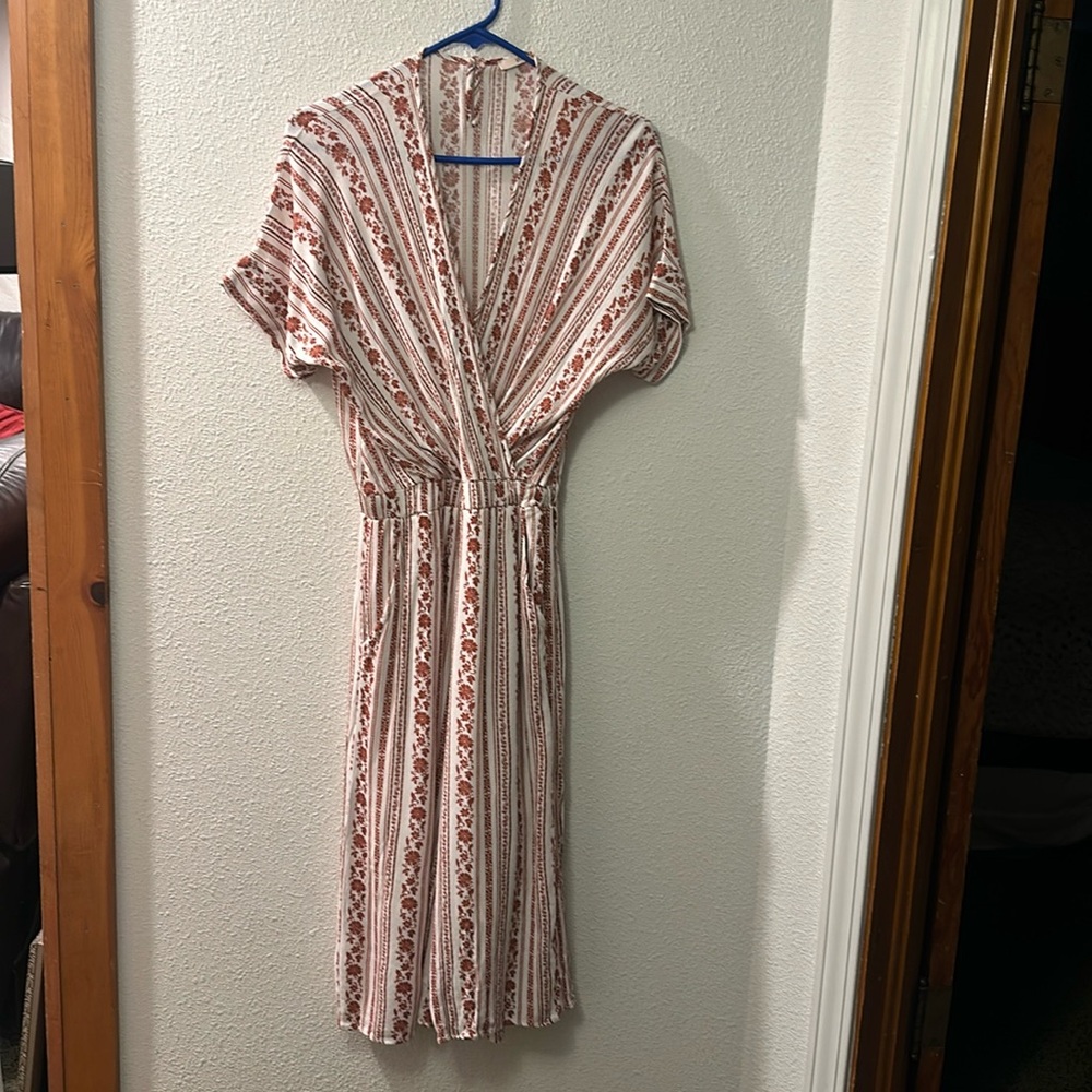 Antoinette cropped flare leg jumpsuit